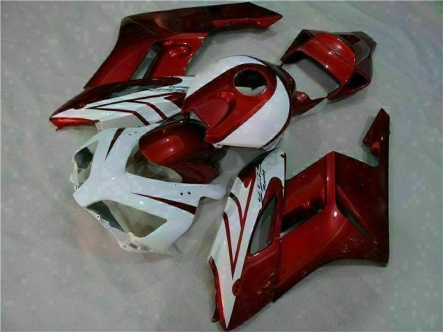 Branco Vermelho Abs Plástico CBR 1000RR 2004-2005 Branco Vermelho Abs Plástico CBR 1000RR 2004-2005