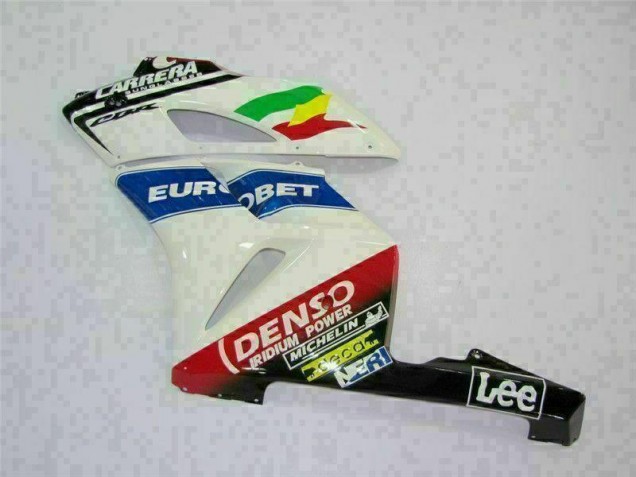 Branco Vermelho Abs Plásticos CBR 1000RR 2004-2005