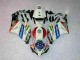 Branco Vermelho Abs Plásticos CBR 1000RR 2004-2005
