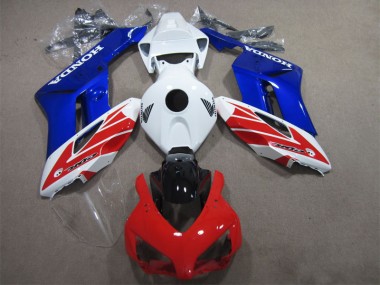 Branco Vermelho Azul Carenagem CBR 1000RR 2004-2005