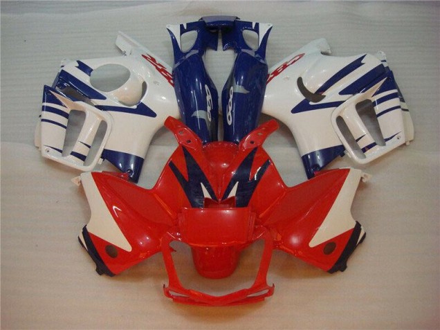 Branco Vermelho Carenagem CBR 600 F3 1995-1998 Branco Vermelho Carenagem CBR 600 F3 1995-1998