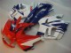 Branco Vermelho Carenagem CBR 600 F3 1995-1998 Branco Vermelho Carenagem CBR 600 F3 1995-1998