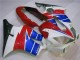 Branco Vermelho Carenagem CBR 600 F4i 2004-2007 Branco Vermelho Carenagem CBR 600 F4i 2004-2007
