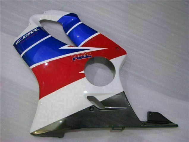 Branco Vermelho Carenagem CBR 600 F4i 2004-2007 Branco Vermelho Carenagem CBR 600 F4i 2004-2007