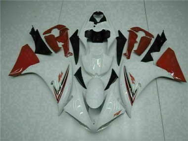 Branco Vermelho Carenagem R1 2009-2011