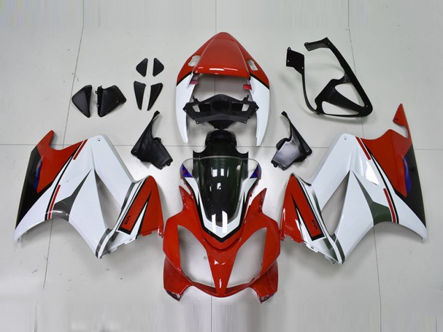 Branco Vermelho Carenagem VFR 800 2002-2013