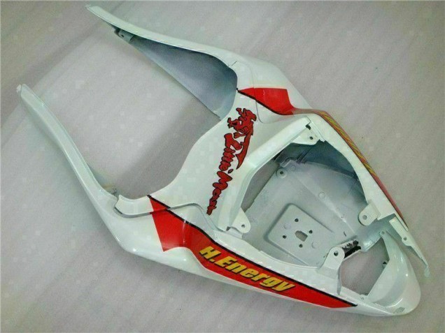 Branco Vermelho H. Energy Carenagem ZX6R 2009-2012 Branco Vermelho H. Energy Carenagem ZX6R 2009-2012
