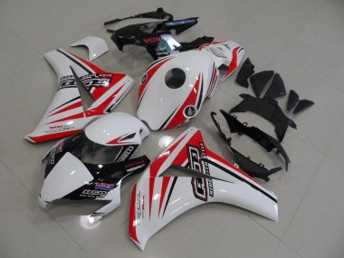 Branco Vermelho HRC Carenagem CBR 1000RR 2008-2011