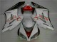 Branco Vermelho Kit Carenagem CBR 1000RR 2004-2005 Branco Vermelho Kit Carenagem CBR 1000RR 2004-2005