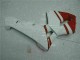 Branco Vermelho Kit Carenagem CBR 600RR 2005-2006 Branco Vermelho Kit Carenagem CBR 600RR 2005-2006