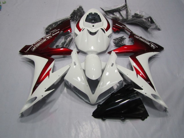 Branco Vermelho Kits Carenagem CBR 1000RR 2004-2005 Branco Vermelho Kits Carenagem CBR 1000RR 2004-2005