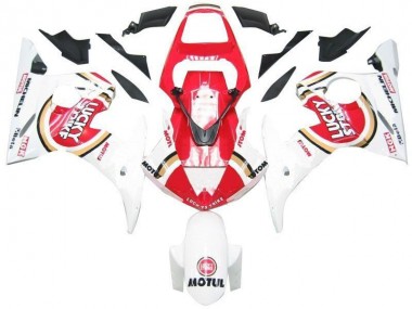 Branco Vermelho Lucky Strike Carenagem R6 2003-2005
