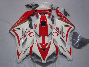 Branco Vermelho PRAMAC Carenagem CBR 1000RR 2004-2005
