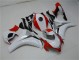 Branco Vermelho Plástico CBR 1000RR 2008-2011 Branco Vermelho Plástico CBR 1000RR 2008-2011