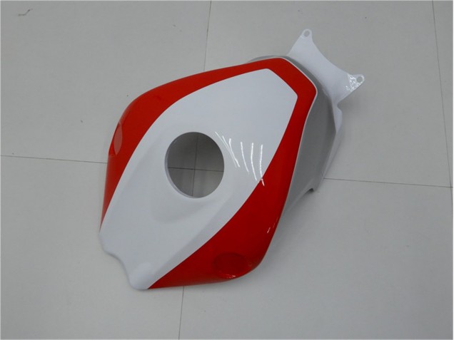 Branco Vermelho Plástico CBR 1000RR 2008-2011 Branco Vermelho Plástico CBR 1000RR 2008-2011