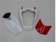 Branco Vermelho Plástico CBR 1000RR 2008-2011 Branco Vermelho Plástico CBR 1000RR 2008-2011