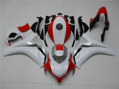 Branco Vermelho Plástico CBR 1000RR 2008-2011