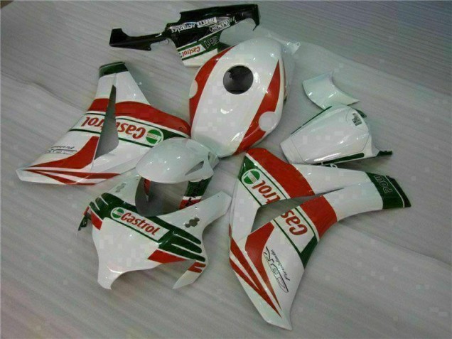 Branco Vermelho Plásticos CBR 1000RR 2008-2011 Branco Vermelho Plásticos CBR 1000RR 2008-2011