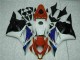Branco Vermelho Preto Azul Carenagem CBR 600RR 2009-2012 Branco Vermelho Preto Azul Carenagem CBR 600RR 2009-2012