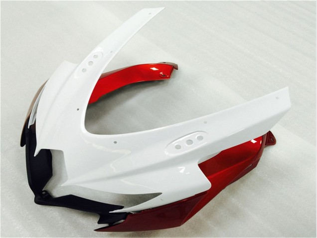 Branco Vermelho Preto Carenagem GSXR 600 / 750 K8 2008-2010