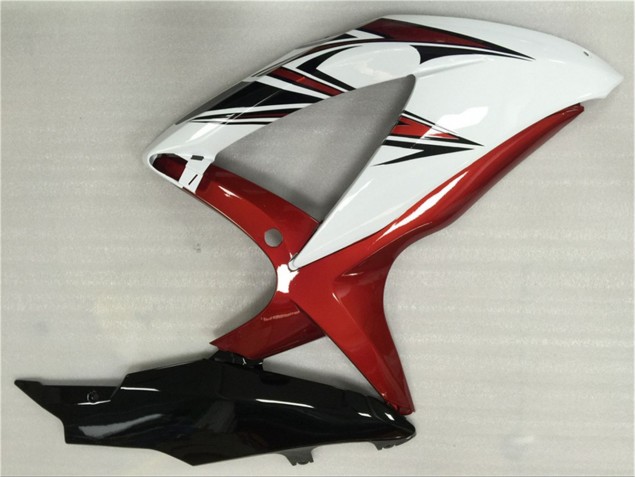 Branco Vermelho Preto Carenagem GSXR 600 / 750 K8 2008-2010
