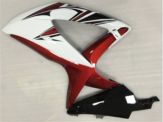 Branco Vermelho Preto Carenagem GSXR 600 / 750 K8 2008-2010