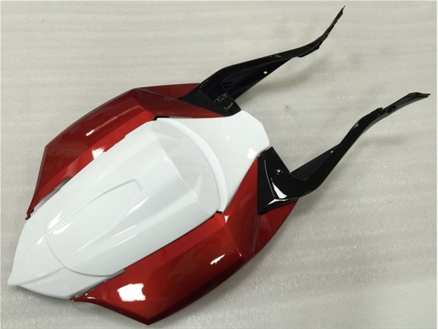 Branco Vermelho Preto Carenagem GSXR 600 / 750 K8 2008-2010