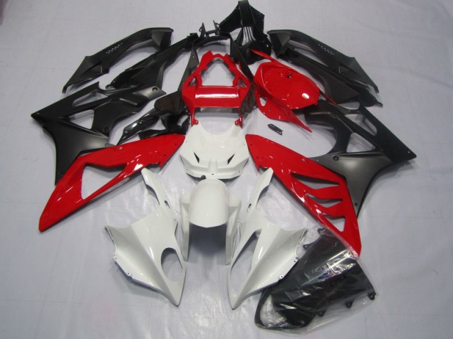 Branco Vermelho Preto Carenagem S1000RR 2009-2014 Branco Vermelho Preto Carenagem S1000RR 2009-2014