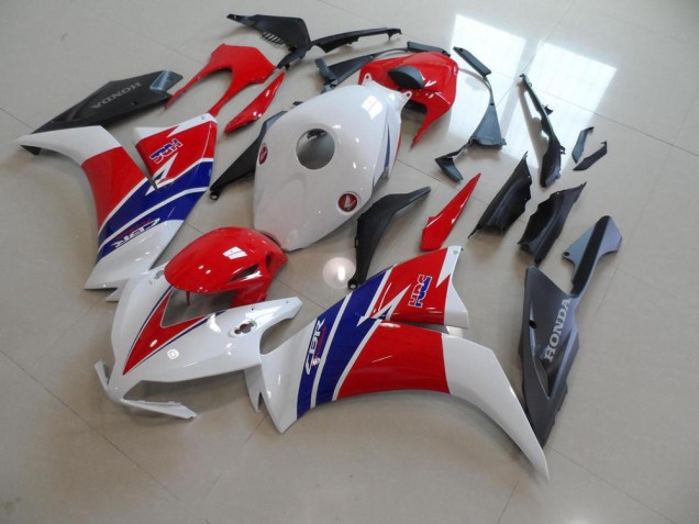 Branco Vermelho Preto Fosco TT Legend Carenagem CBR 1000RR 2012-2016 Branco Vermelho Preto Fosco TT Legend Carenagem CBR 1000RR 2012-2016