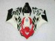 Branco Vermelho Preto Kit Completo Carenagem CBR 1000RR 2004-2005 Branco Vermelho Preto Kit Completo Carenagem CBR 1000RR 2004-2005