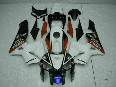 Branco Vermelho Preto Lee Carenagem CBR 600RR 2005-2006