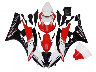Branco Vermelho Preto Plásticos R6 2006-2007