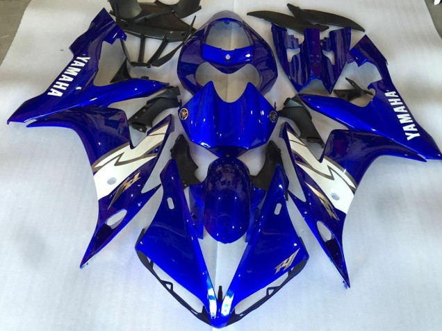Brilhante Azul Branco Carenagem R1 2007-2008 Brilhante Azul Branco Carenagem R1 2007-2008