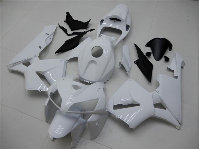 Brilhante Branco Carenagem CBR 600RR 2005-2006 Brilhante Branco Carenagem CBR 600RR 2005-2006
