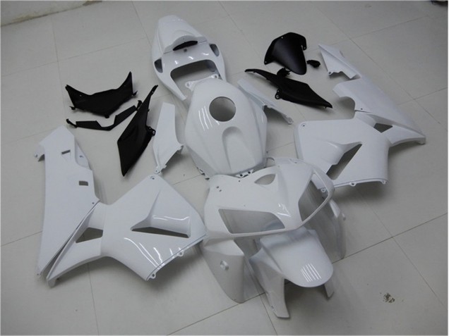 Brilhante Branco Carenagem CBR 600RR 2005-2006 Brilhante Branco Carenagem CBR 600RR 2005-2006