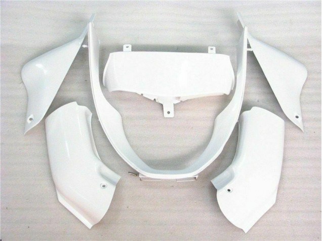 Brilhante Branco Carenagem ZX6R 2000-2002