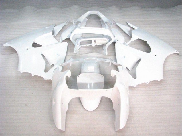 Brilhante Branco Carenagem ZX6R 2000-2002