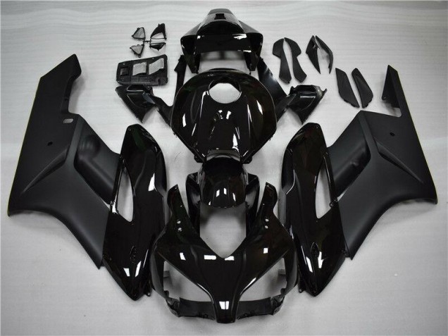 Brilhante Preto Fosco Carenagem CBR 1000RR 2004-2005 Brilhante Preto Fosco Carenagem CBR 1000RR 2004-2005
