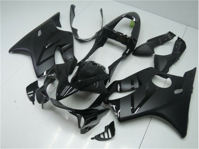 Brilhante Preto Fosco Carenagem CBR 600 F4i 2001-2003 Brilhante Preto Fosco Carenagem CBR 600 F4i 2001-2003