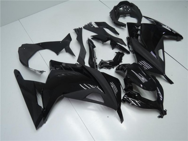 Brilhante Preto Fosco Carenagem EX300 2013-2016 Brilhante Preto Fosco Carenagem EX300 2013-2016