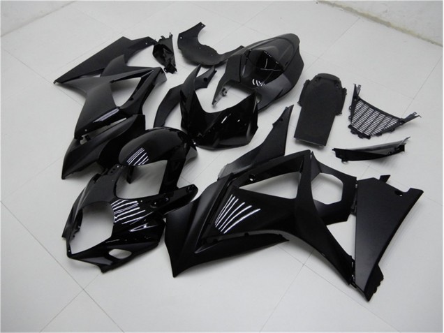 Brilhante Preto Fosco Carenagem GSXR 1000 K7 2007-2008