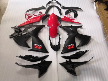 Brilhante Preto Fosco Carenagem GSXR 1000 K9 2009-2016