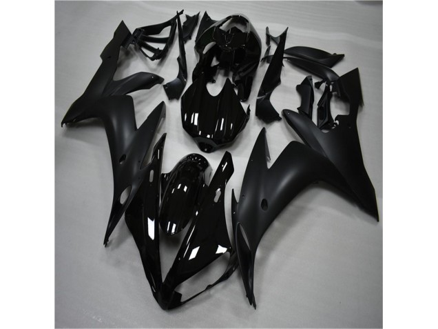 Brilhante Preto Fosco Carenagem R1 2007-2008 Brilhante Preto Fosco Carenagem R1 2007-2008