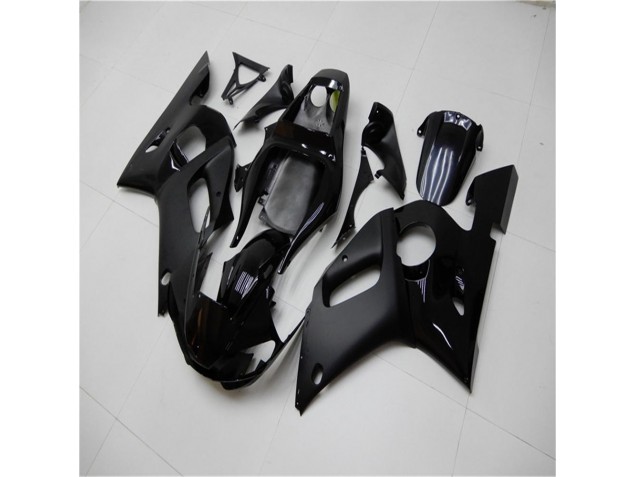 Brilhante Preto Fosco Carenagem R6 2003-2005 Brilhante Preto Fosco Carenagem R6 2003-2005