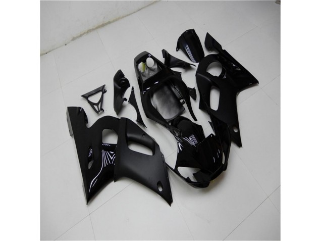Brilhante Preto Fosco Carenagem R6 2003-2005 Brilhante Preto Fosco Carenagem R6 2003-2005