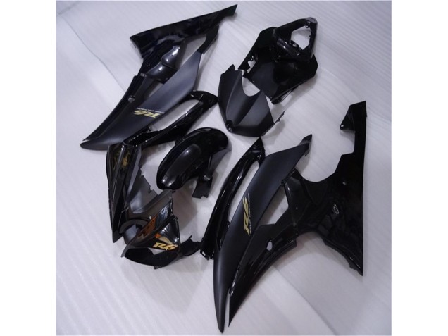 Brilhante Preto Fosco Carenagem R6 2008-2016 Brilhante Preto Fosco Carenagem R6 2008-2016