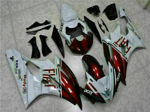 Castanho Branco Carenagem R6 2006-2007 Castanho Branco Carenagem R6 2006-2007