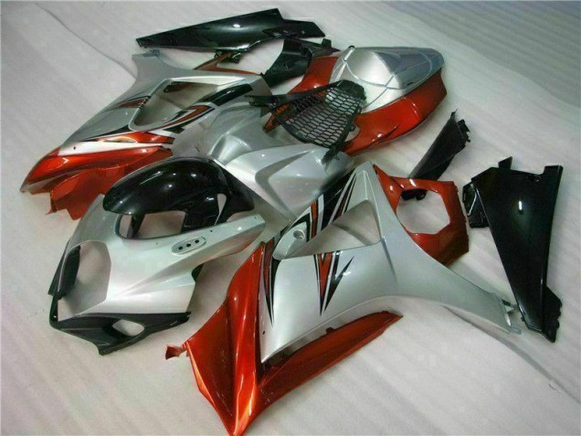 Castanho Prata Carenagem GSXR 1000 K7 2007-2008