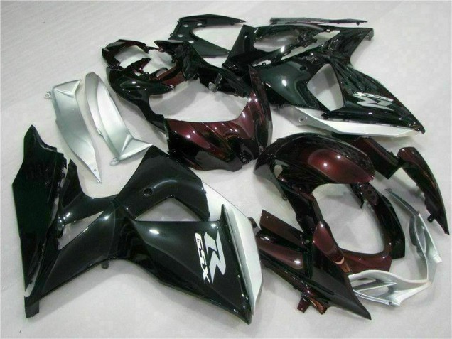 Castanho Preto Abs Kits Completos Carenagem GSXR 1000 K9 2009-2016 Castanho Preto Abs Kits Completos Carenagem GSXR 1000 K9 2009-2016