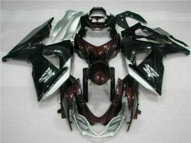 Castanho Preto Abs Kits Completos Carenagem GSXR 1000 K9 2009-2016
